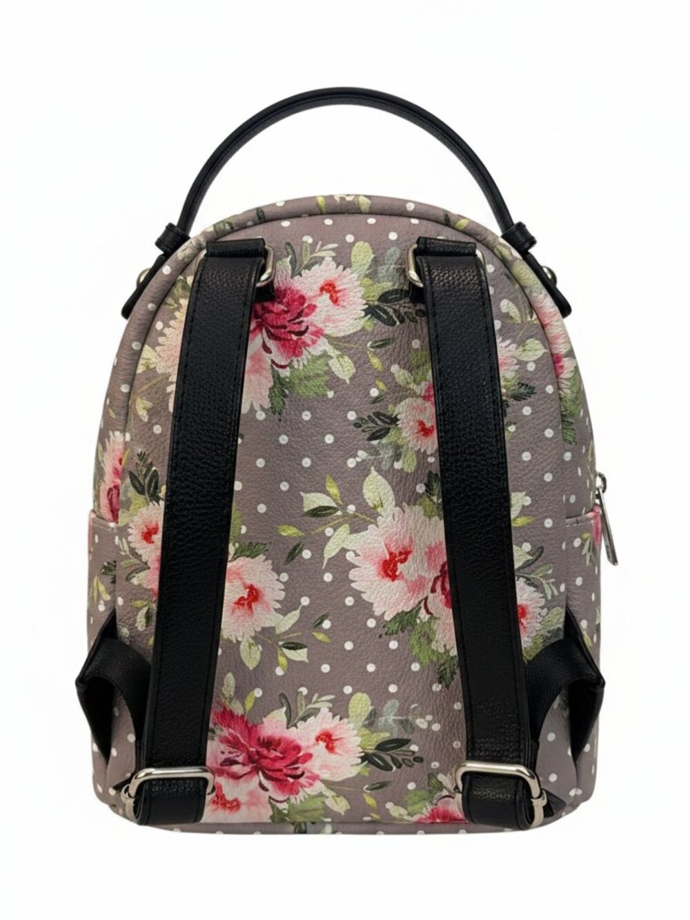 🌸 Betsey Johnson French Bulldog Floral Mini Backpack - Puppy Kitsch 🐶 - Picture 2 of 6